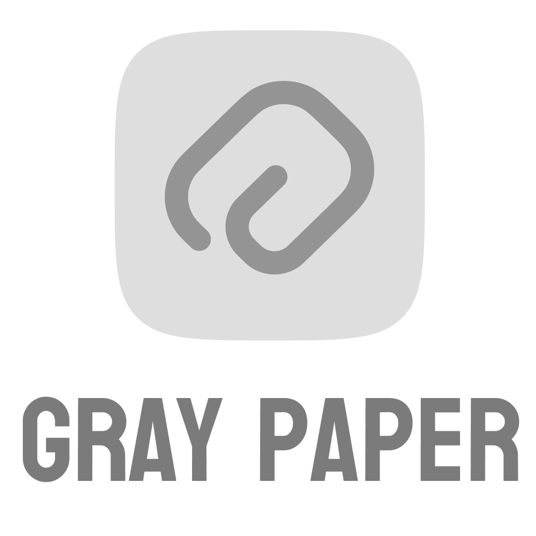 Gray Paper Logo